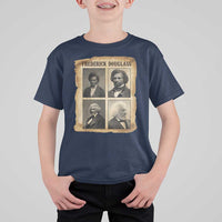 The Life Of Frederick Douglass T Shirt For Kid Historical Black History - Wonder Print Shop