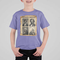 The Life Of Frederick Douglass T Shirt For Kid Historical Black History - Wonder Print Shop