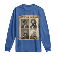 The Life Of Frederick Douglass Long Sleeve Shirt Historical Black History - Wonder Print Shop