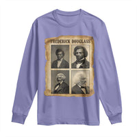 The Life Of Frederick Douglass Long Sleeve Shirt Historical Black History - Wonder Print Shop