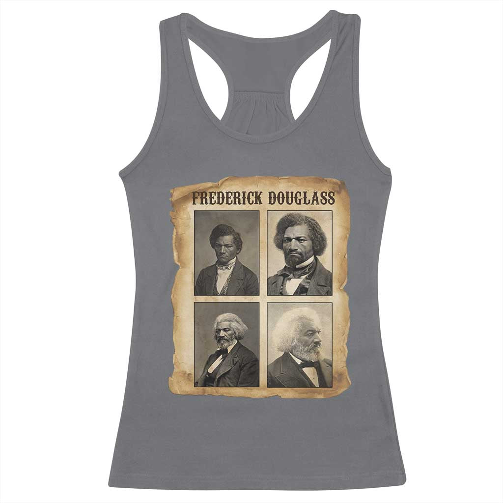 The Life Of Frederick Douglass Racerback Tank Top Historical Black History - Wonder Print Shop