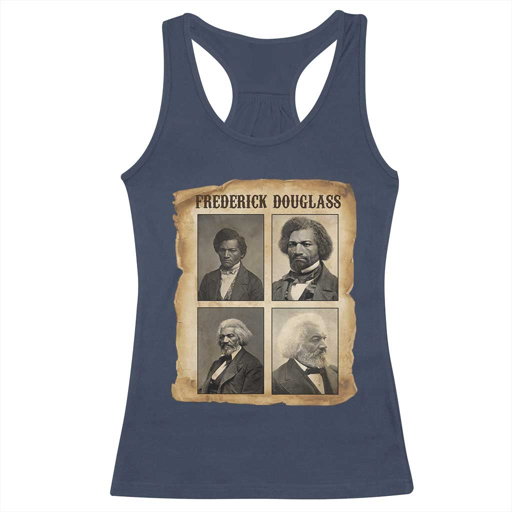 The Life Of Frederick Douglass Racerback Tank Top Historical Black History - Wonder Print Shop