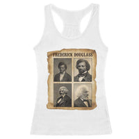 The Life Of Frederick Douglass Racerback Tank Top Historical Black History - Wonder Print Shop