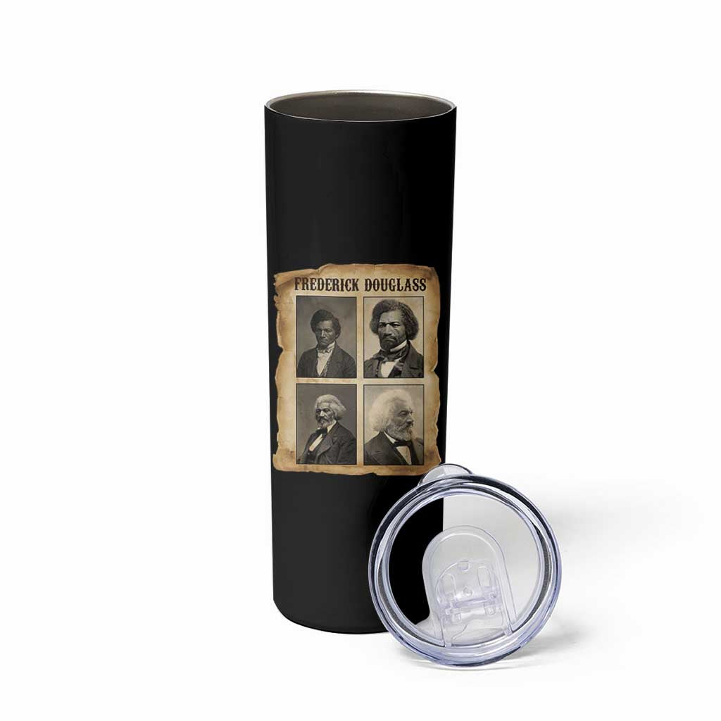 The Life Of Frederick Douglass Skinny Tumbler Historical Black History - Wonder Print Shop