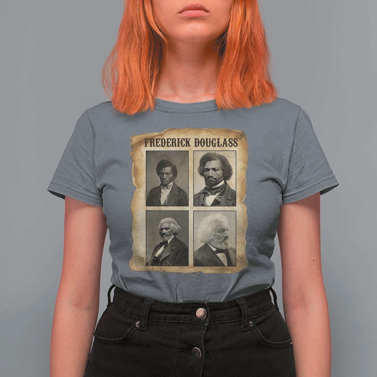 The Life Of Frederick Douglass T Shirt For Women Historical Black History - Wonder Print Shop