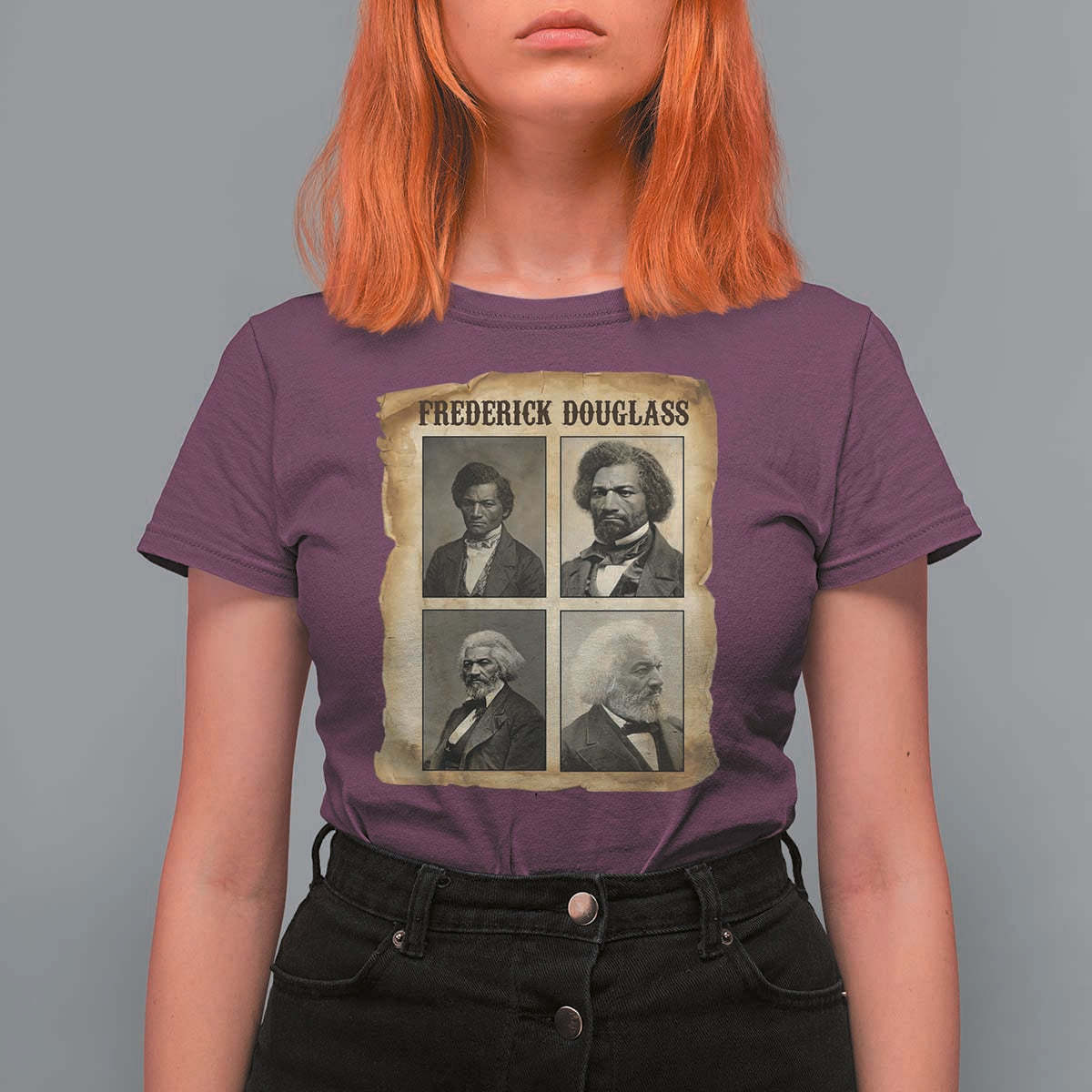 The Life Of Frederick Douglass T Shirt For Women Historical Black History - Wonder Print Shop