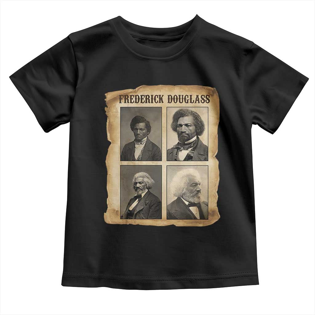 The Life Of Frederick Douglass Toddler T Shirt Historical Black History - Wonder Print Shop