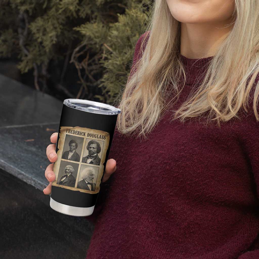 The Life Of Frederick Douglass Tumbler Cup Historical Black History - Wonder Print Shop