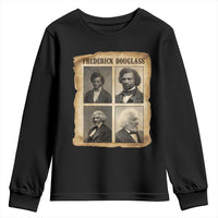 The Life Of Frederick Douglass Youth Sweatshirt Historical Black History - Wonder Print Shop
