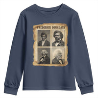 The Life Of Frederick Douglass Youth Sweatshirt Historical Black History - Wonder Print Shop