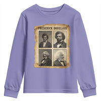 The Life Of Frederick Douglass Youth Sweatshirt Historical Black History - Wonder Print Shop