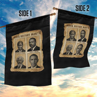 Vintage Black History Heroes Garden Flag Strong Black Pride - Wonder Print Shop