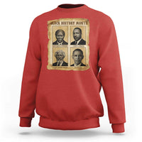 Vintage Black History Heroes Sweatshirt Strong Black Pride - Wonder Print Shop