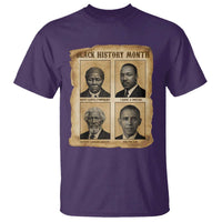 Vintage Black History Heroes T Shirt Strong Black Pride - Wonder Print Shop