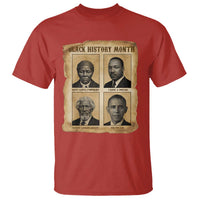 Vintage Black History Heroes T Shirt Strong Black Pride - Wonder Print Shop