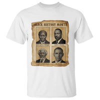 Vintage Black History Heroes T Shirt Strong Black Pride - Wonder Print Shop