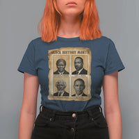 Vintage Black History Heroes T Shirt For Women Strong Black Pride - Wonder Print Shop
