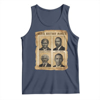 Vintage Black History Heroes Tank Top Strong Black Pride - Wonder Print Shop