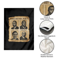 Vintage African American Heroes Garden Flag Black Pride Inspiration - Wonder Print Shop