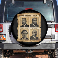 Vintage African American Heroes Spare Tire Cover Black Pride Inspiration - Wonder Print Shop