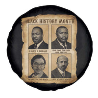 Vintage African American Heroes Spare Tire Cover Black Pride Inspiration - Wonder Print Shop