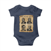 Vintage African American Heroes Baby Onesie Black Pride Inspiration - Wonder Print Shop
