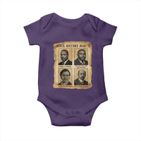 Vintage African American Heroes Baby Onesie Black Pride Inspiration - Wonder Print Shop