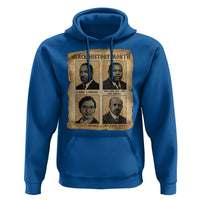 Vintage African American Heroes Hoodie Black Pride Inspiration - Wonder Print Shop