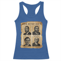 Vintage African American Heroes Racerback Tank Top Black Pride Inspiration - Wonder Print Shop