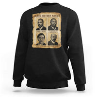 Vintage African American Heroes Sweatshirt Black Pride Inspiration - Wonder Print Shop