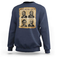 Vintage African American Heroes Sweatshirt Black Pride Inspiration - Wonder Print Shop