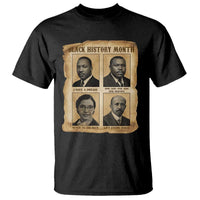 Vintage African American Heroes T Shirt Black Pride Inspiration - Wonder Print Shop
