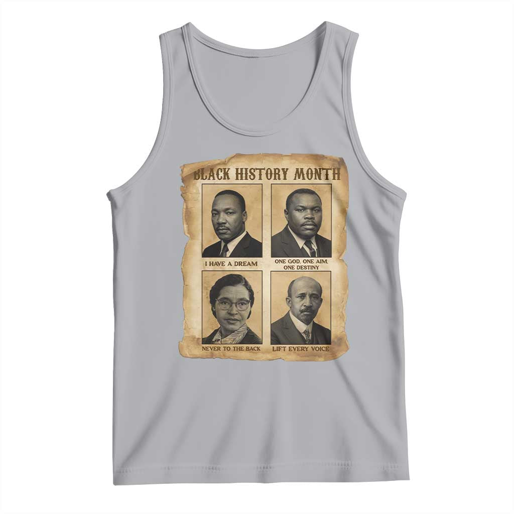 Vintage African American Heroes Tank Top Black Pride Inspiration - Wonder Print Shop