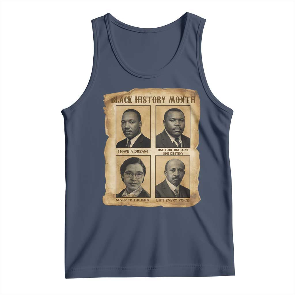Vintage African American Heroes Tank Top Black Pride Inspiration - Wonder Print Shop