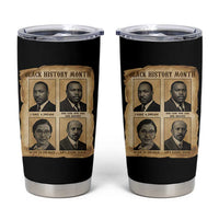 Vintage African American Heroes Tumbler Cup Black Pride Inspiration - Wonder Print Shop