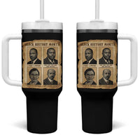 Vintage African American Heroes Tumbler With Handle Black Pride Inspiration - Wonder Print Shop