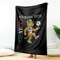 Mexico Soccer Pride Jaguar Kickoff 2026 Throw Blanket