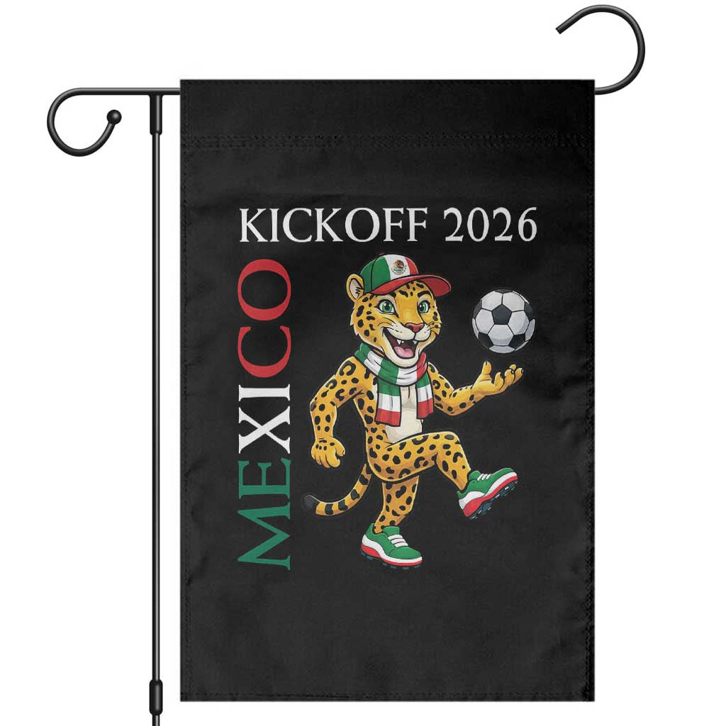 Mexico Soccer Pride Jaguar Kickoff 2026 Garden Flag