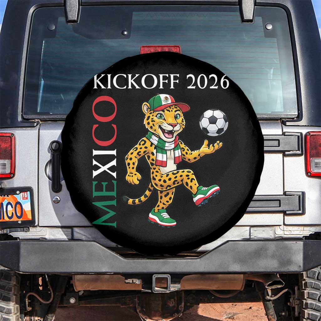 Mexico Soccer Pride Jaguar Kickoff 2026 Spare Tire Cover
