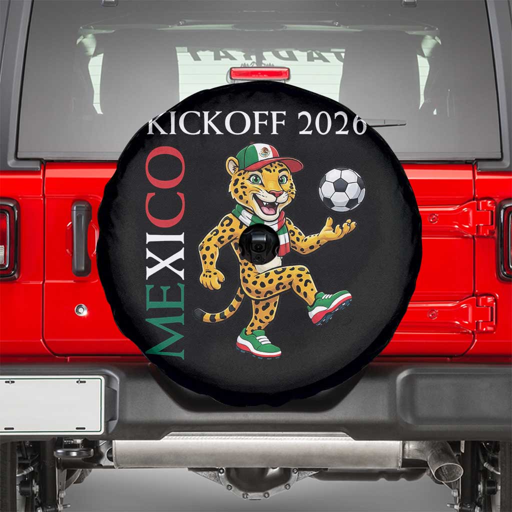 Mexico Soccer Pride Jaguar Kickoff 2026 Spare Tire Cover
