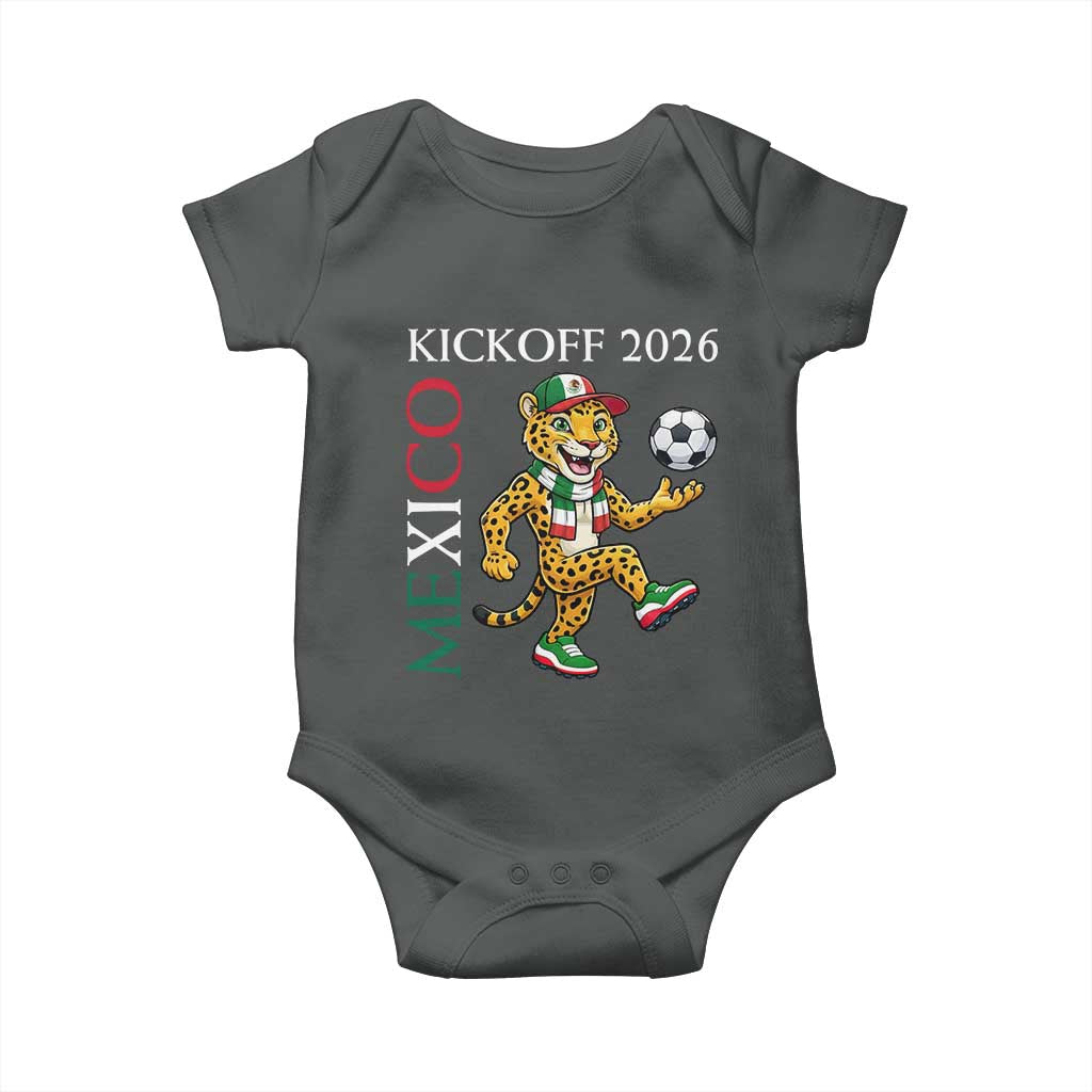 Mexico Soccer Pride Jaguar Kickoff 2026 Baby Onesie