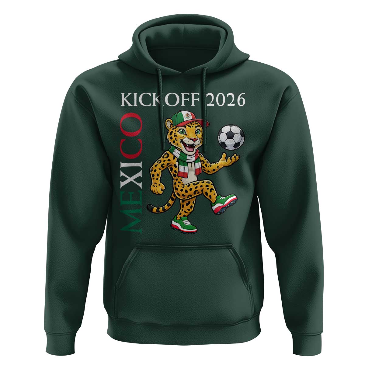 Mexico Soccer Pride Jaguar Kickoff 2026 Hoodie