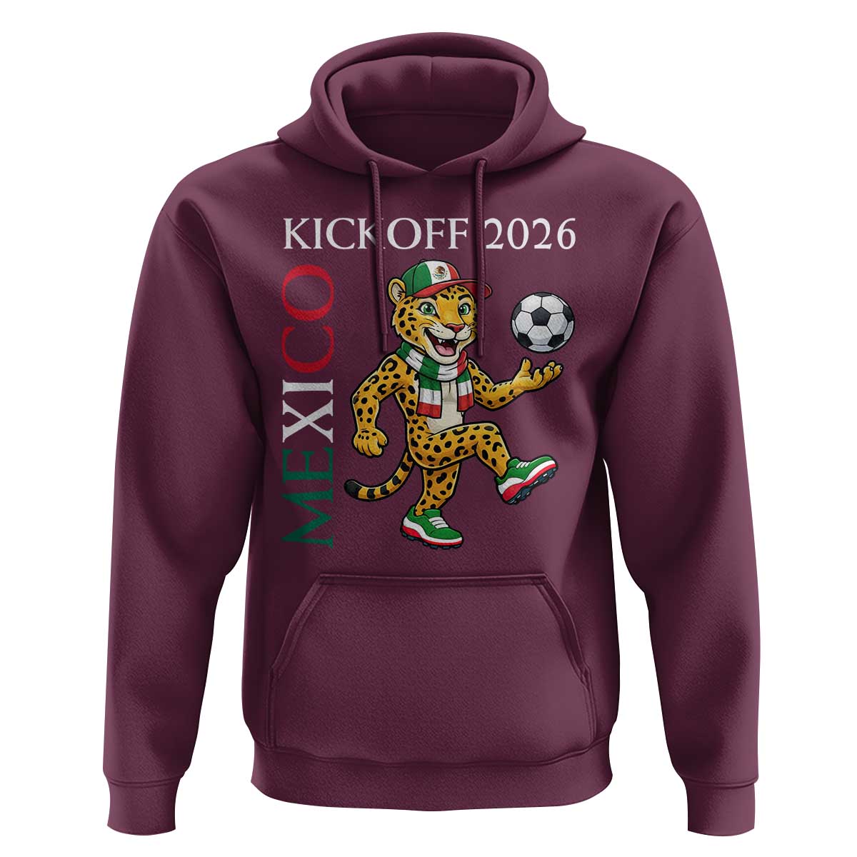 Mexico Soccer Pride Jaguar Kickoff 2026 Hoodie