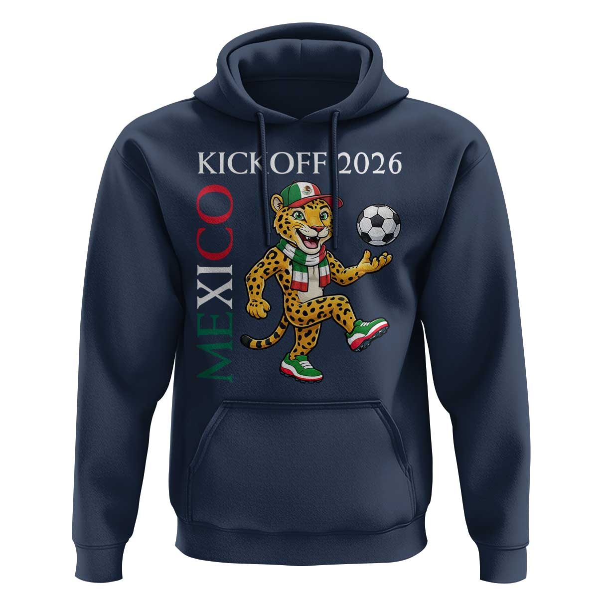 Mexico Soccer Pride Jaguar Kickoff 2026 Hoodie