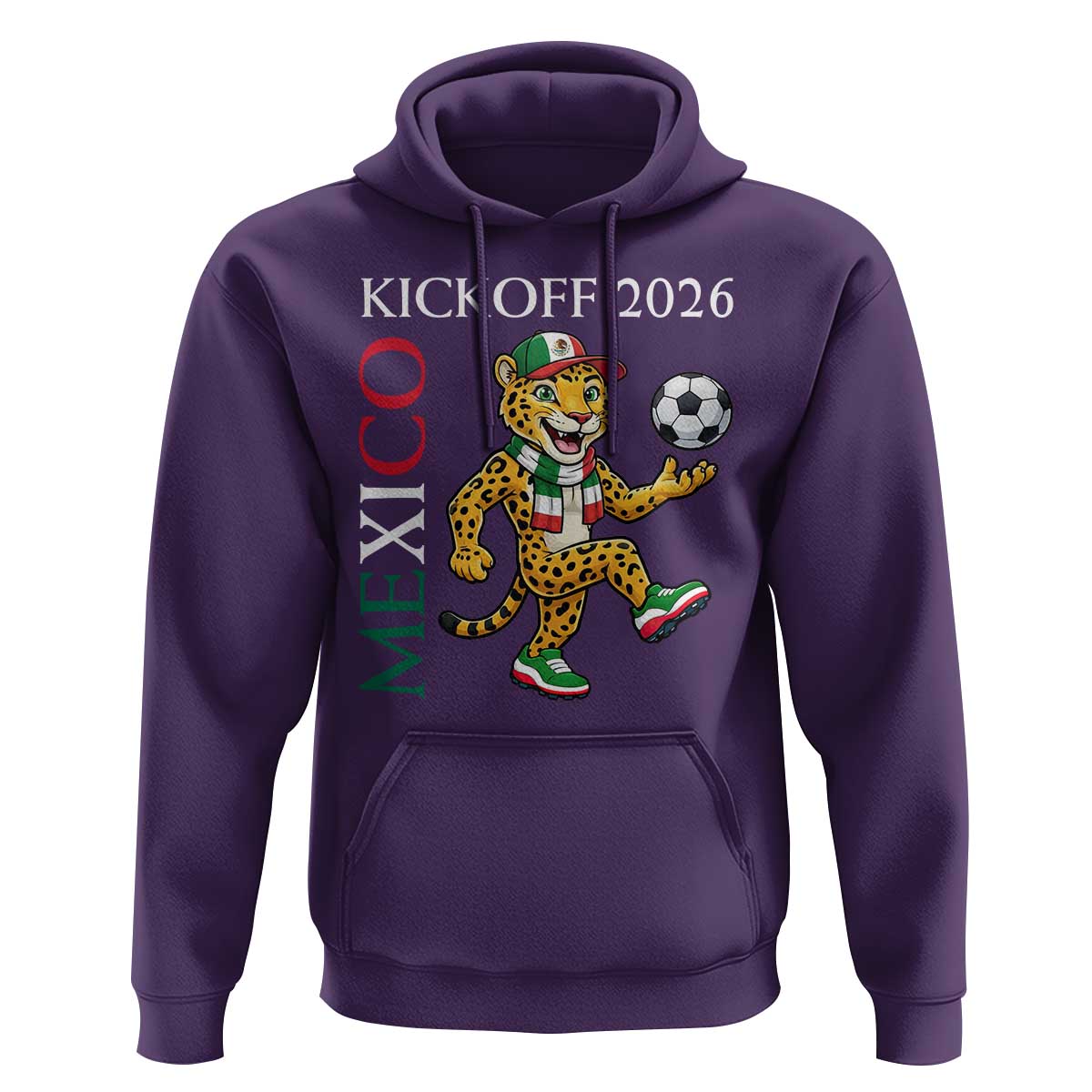 Mexico Soccer Pride Jaguar Kickoff 2026 Hoodie