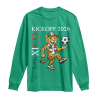 Mexico Soccer Pride Jaguar Kickoff 2026 Long Sleeve Shirt