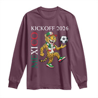 Mexico Soccer Pride Jaguar Kickoff 2026 Long Sleeve Shirt