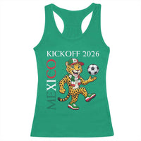 Mexico Soccer Pride Jaguar Kickoff 2026 Racerback Tank Top