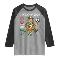 Mexico Soccer Pride Jaguar Kickoff 2026 Raglan Shirt
