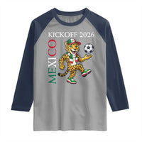 Mexico Soccer Pride Jaguar Kickoff 2026 Raglan Shirt